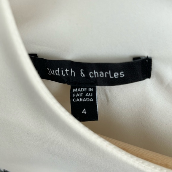 Black and white Judith & Charles shift dress - Picture 3 of 3